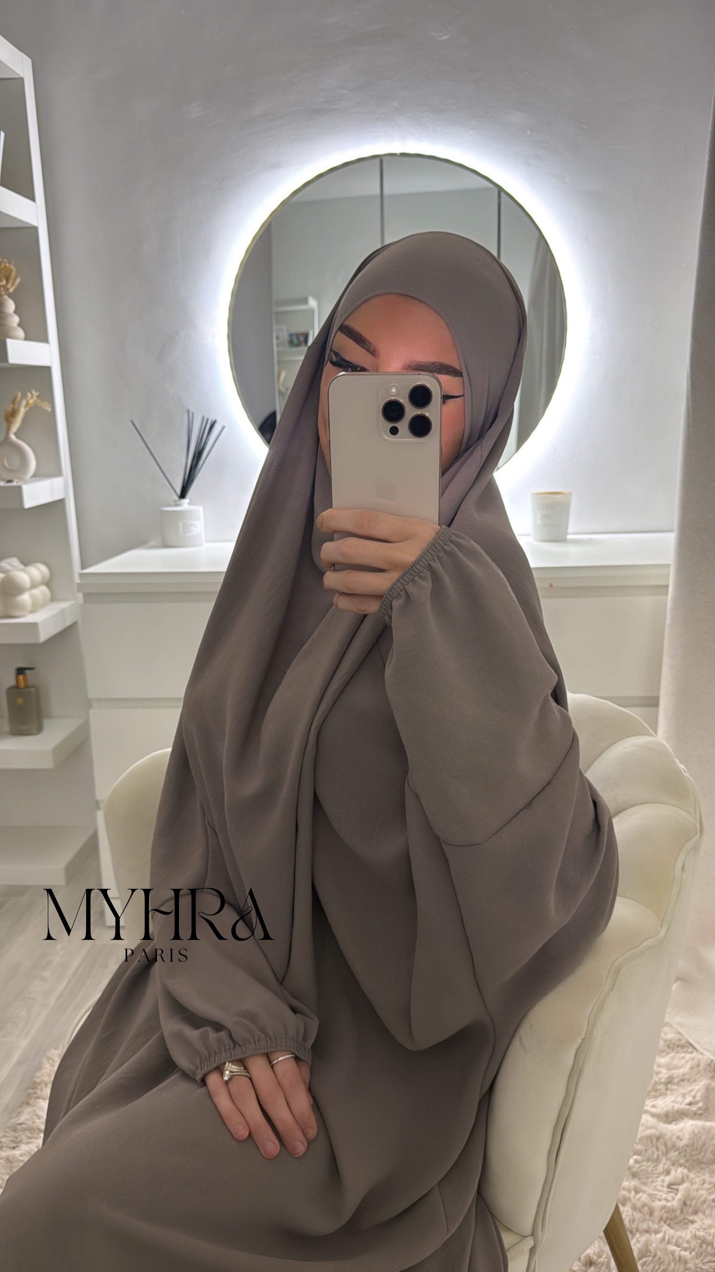 Jilbeb jazz Taupe