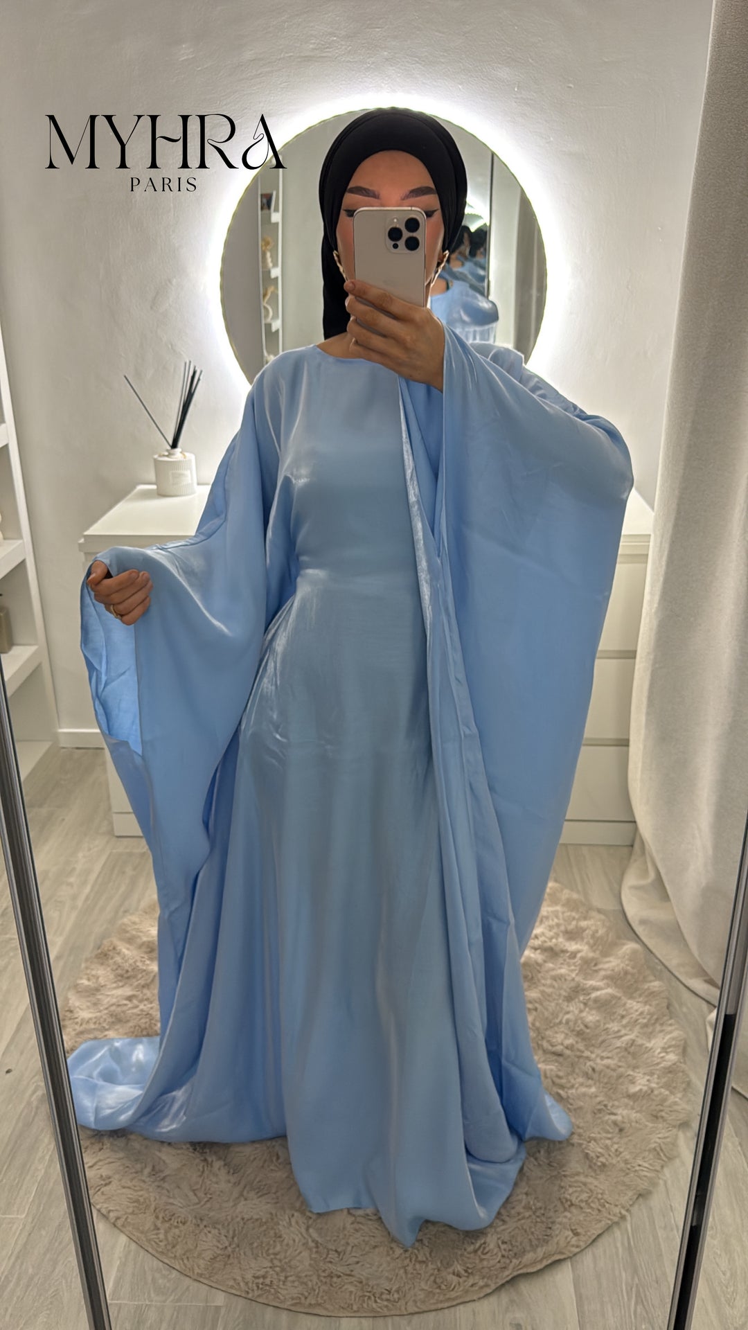 robe Samae Bleu ciel