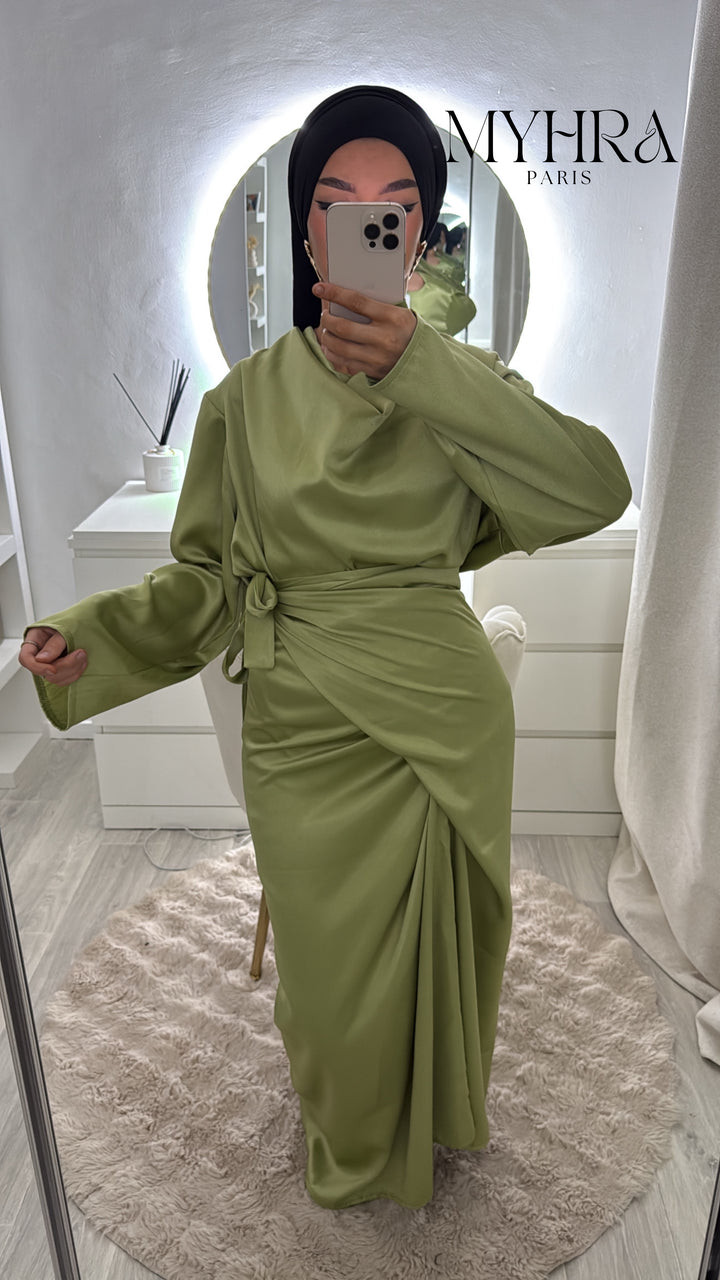 ensemble Asmae vert