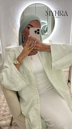 Kimono Jasminah vert d’eau