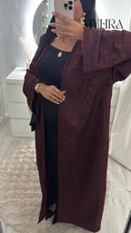 Kimono Jasminah bordeau