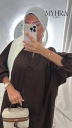 robe Samia marron