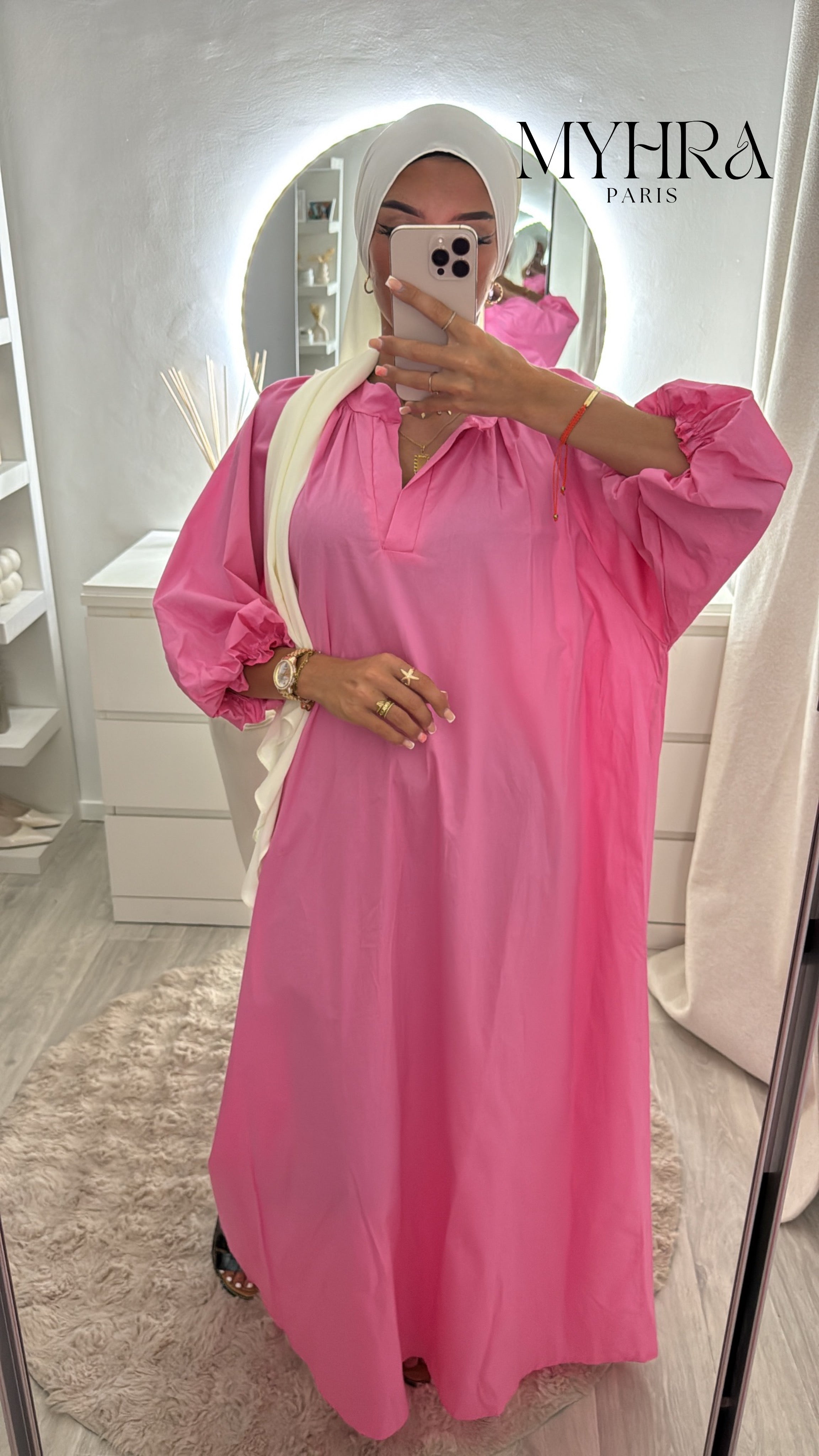 robe samia rose