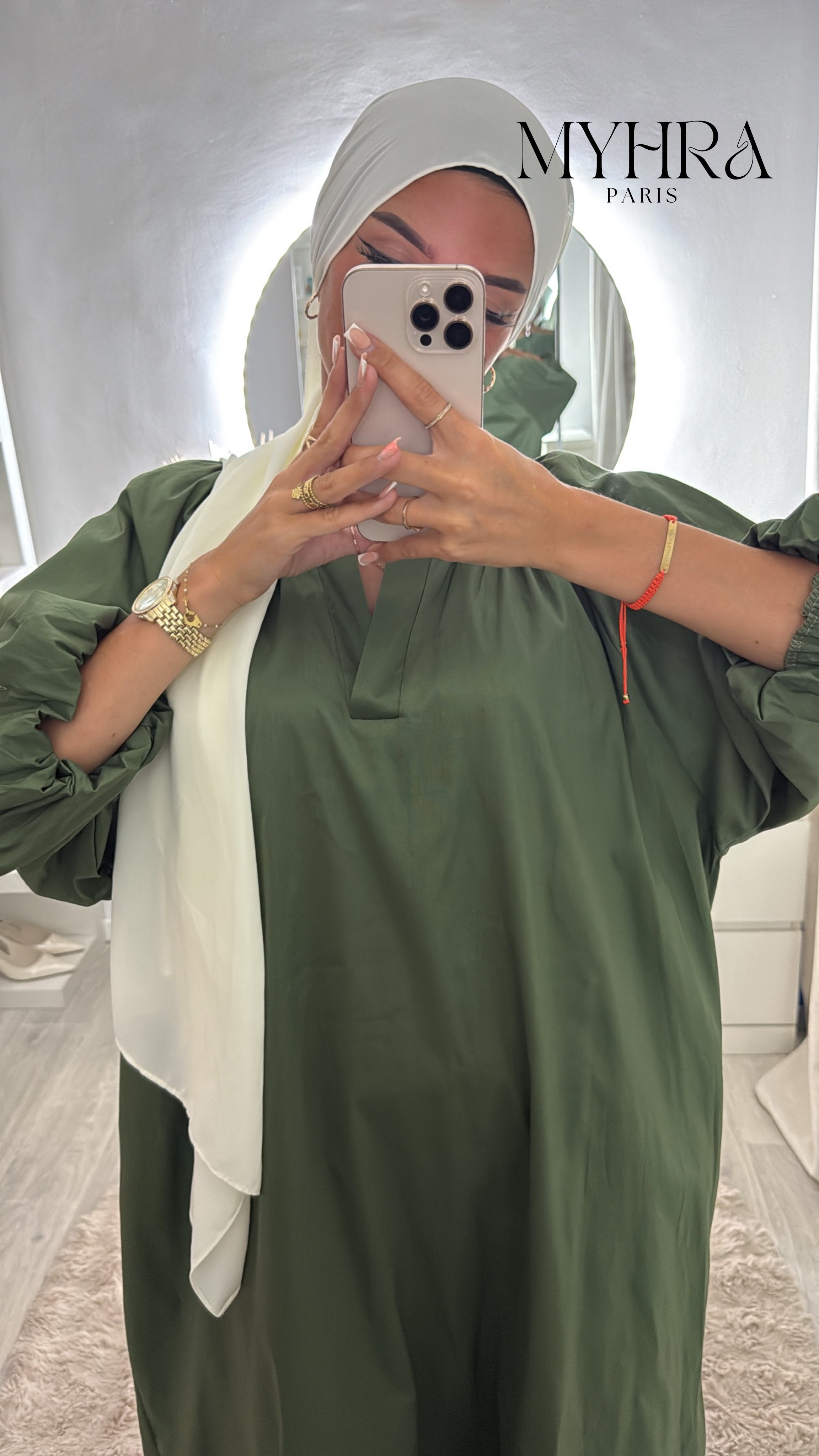 robe Samia kaki