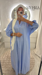 robe Samia bleu